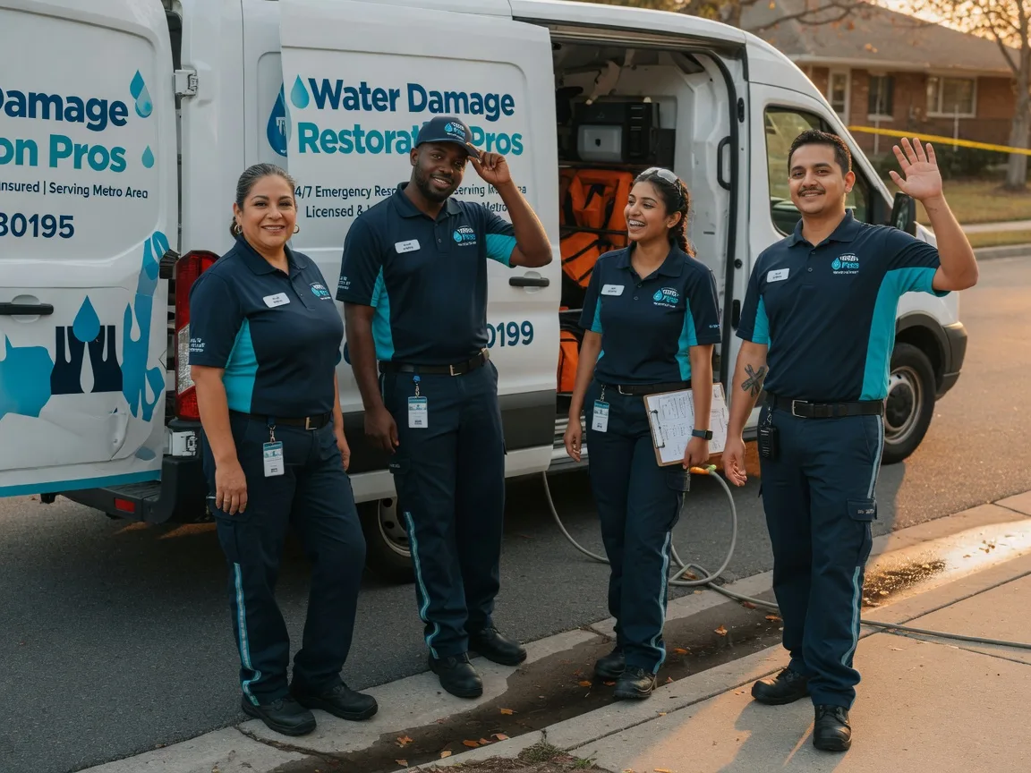 Water Damage Restoration company in Denison, TX