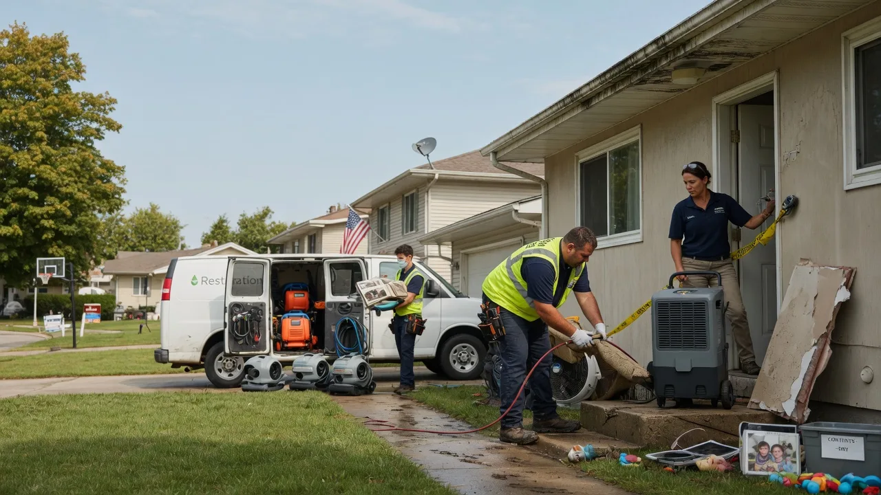 Water Damage Restoration in Denison, TX near me